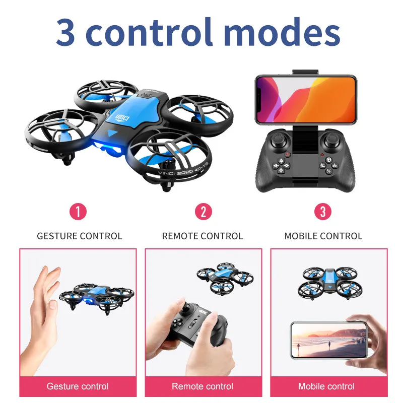โดรน V8 รุ่นใหม่ขนาดเล็ก 4K ระ - Drone Ae Rc บทวิจารณ์และราคา