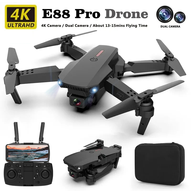 E88pro Drone Professional Dron - Drone Ae Rc บทวิจารณ์และราคา