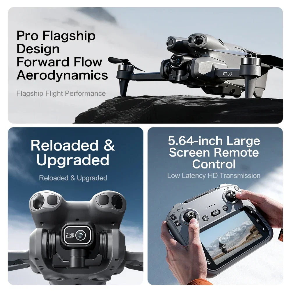 โดรน FPV รุ่น GT50 ความละเอียด - Drone Ae Rc บทวิจารณ์และราคา