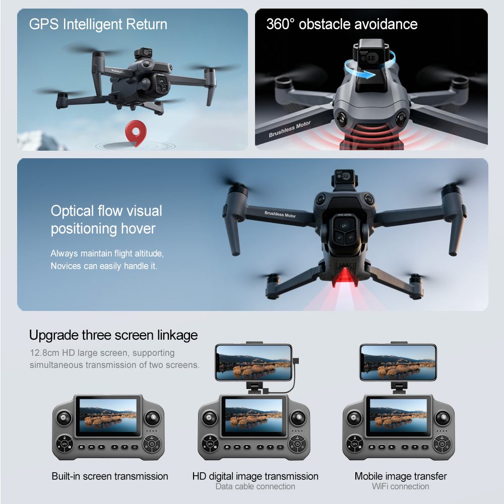 โดรน V918 Max ระบบ GPS หลบหลีก - Jjrc Drone X12 บทวิจารณ์และราคา