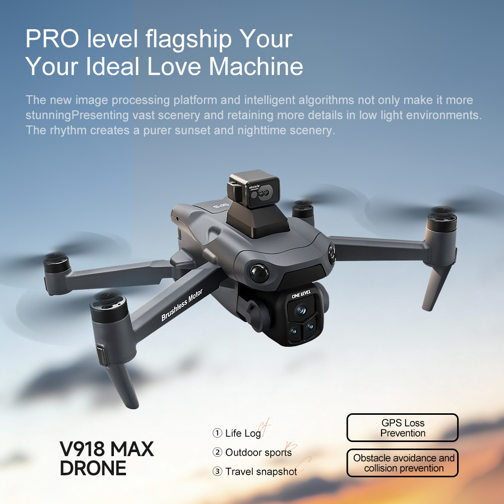 โดรน V918 Max ระบบ GPS หลบหลีก - Jjrc Drone X12 บทวิจารณ์และราคา